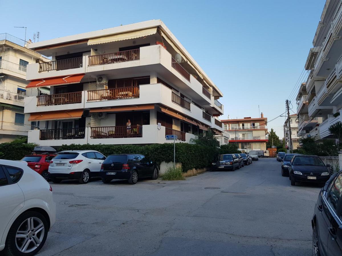 Perea Beach And Sea View Apartment Peraía Dış mekan fotoğraf
